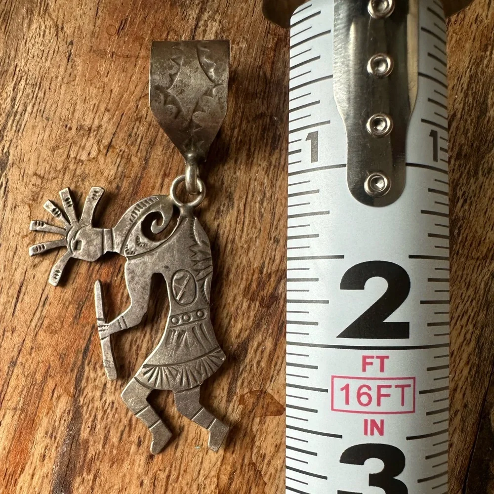 Vintage KOKOPELLI HB signed pendant - Picture 3 of 4